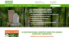 Desktop Screenshot of granitgravur.de